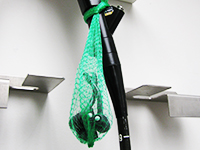 Green Mesh Valve Bag