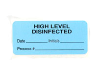 Disinfection Labels