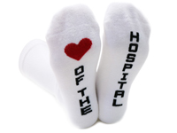 Heart of the Hospital Socks