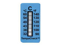 Illustrate the Temperature of the Initial Rinse, Enzyme Stage and Detergent Wash of the Automated Washer with TempaChek<span class="tm">™</span>-90